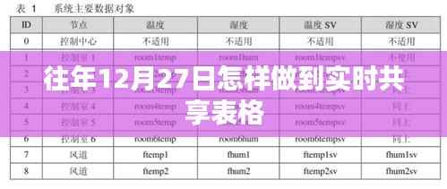 往年12月27日实时共享表格攻略