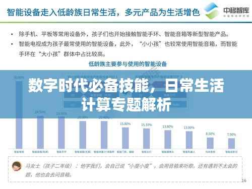 数字时代必备技能,日常生活计算专题解析